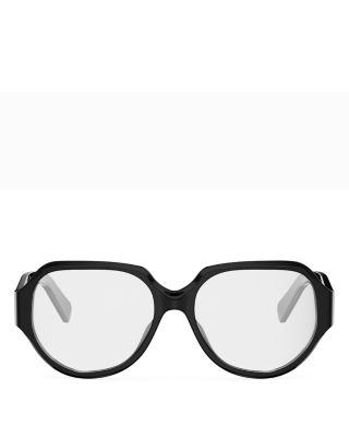 Triomphe Geometric Eyeglasses, 55mm