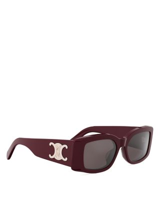 Maxi Triomphe Rectangle Sunglasses, 53mm