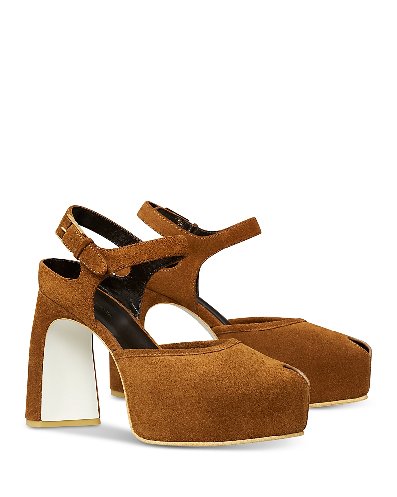 Tory Burch Women's Peep Toe Platform Pumps
