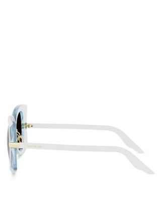 DiorButterfly S1F Butterfly Sunglasses, 53 mm