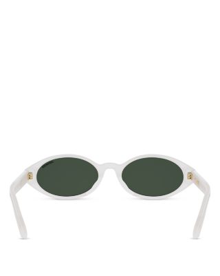 DiorPacific R1I Oval Sunglasses, 54mm