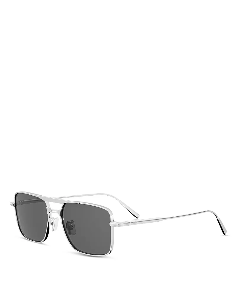 Dior DiorBlackSuit S17U Rectangle Sunglasses, 54mm