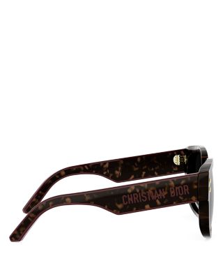 DiorPacific B2I Butterfly Sunglasses, 55mm