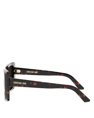 DiorMidnight S5I Square Sunglasses, 55mm