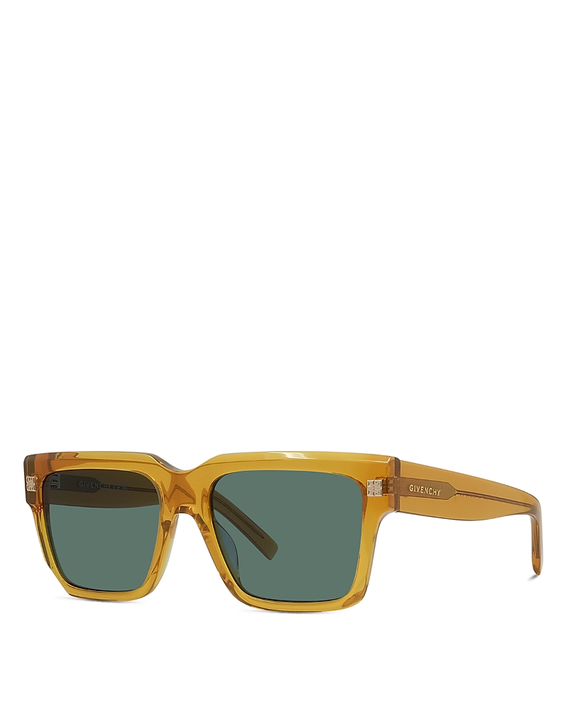 Givenchy Gv Day Square Sunglasses, 55mm In Yellow