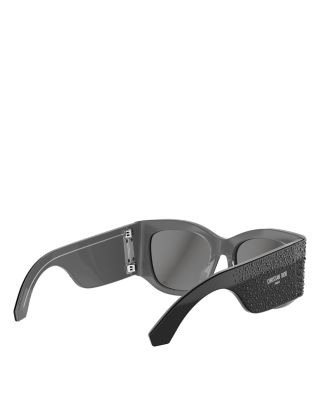 DiorNuit S1F Square Sunglasses, 55 mm