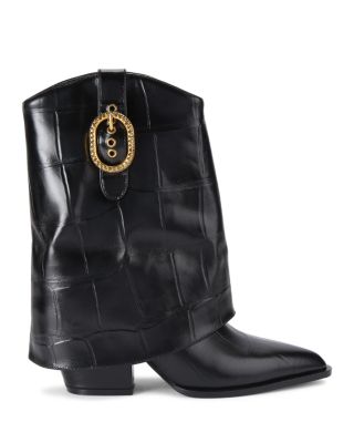 Women's Fold Over Ankle Boots