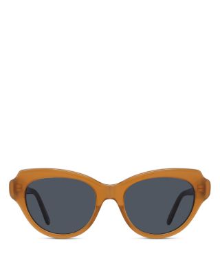 Slim Geometric Sunglasses, 53mm