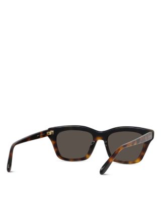 Slim Geometric Sunglasses, 53mm