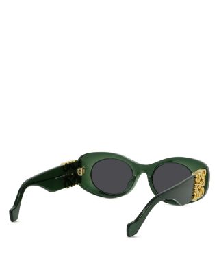Anagram Oval Sunglasses, 49mm