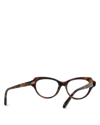 Slim Geometric Eyeglasses, 52mm