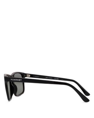 Belvedere 01 Rectangle Sunglasses, 57mm