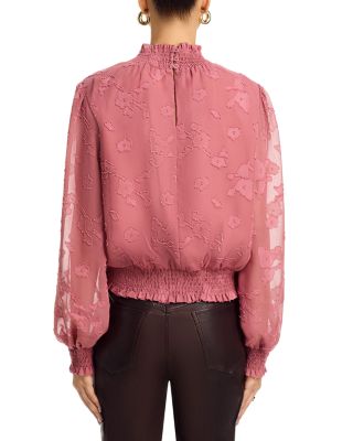 Fable Charm Mock Neck Top