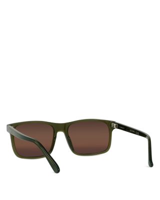 Belvedere 01 Rectangle Sunglasses, 57mm
