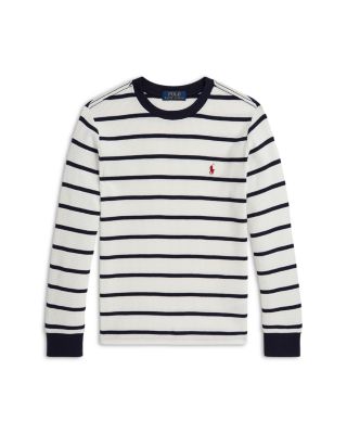 Boys' Waffle Knit Cotton Long Sleeve Tee - Big Kid