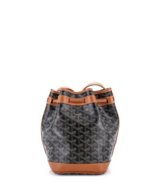  PM Petit Flot Bucket Bag Coated Canvas