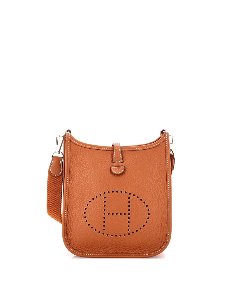 Pre-owned Pre-owned Hermes Hermes Tpm Evelyne Bag Gen Iii Clemence In Brown