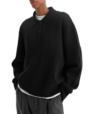 Wool Cashmere Compact Knitted Polo