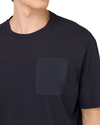 Cool Jade Pique Pocket Tee