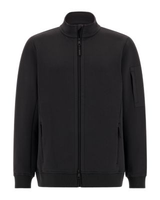 Full Zip Sweatshirt in Cotton Blend Scuba - Exclusive