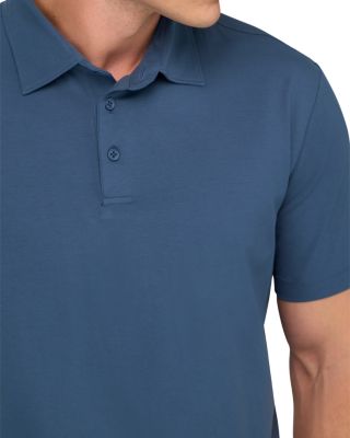 Polo Shirt In Stretch Supima Cotton  