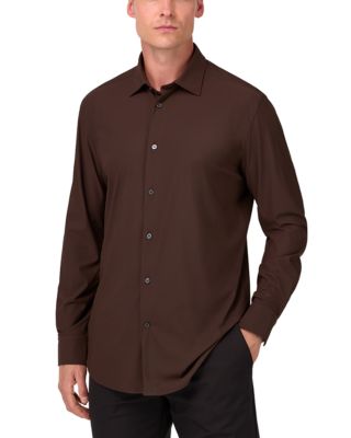 Slim Fit Stretch Nylon Shirt 