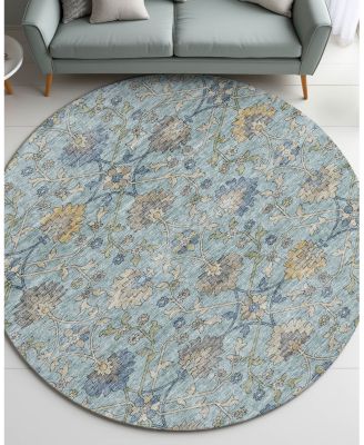 Dalyn Rug Company Silk Road SR1 Round Area Rug, 8'0"x8'0"