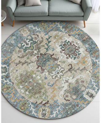 Dalyn Rug Company Silk Road SR5 Round Area Rug, 8'0"x8'0"