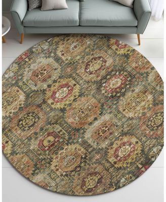 Dalyn Rug Company Silk Road SR11 Round Area Rug, 8'0"x8'0"