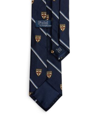 Striped Silk Repp Club Tie