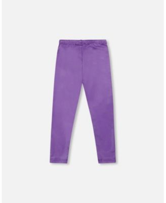 Girls' Shiny Stretch Leggings - Little Kid