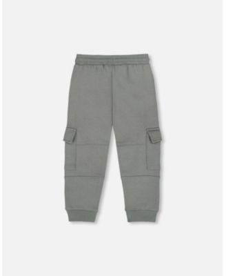 Boys' Fleece Sweatpants with Cargo Pockets - Little Kid