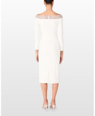 Calypso Off-the-Shoulder Midi Dress