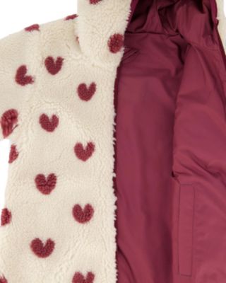 Girls' Reversible Mid-Season Sherpa Jacket - Big Kid