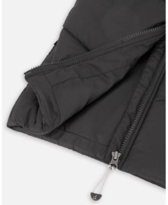 Boys' Quilted Mid-Season Sleeveless Vest - Little Kid, Big Kid