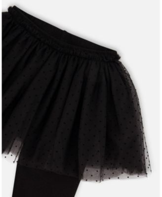 Girls' Leggings with Tulle Skirt - Baby