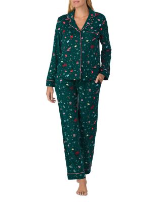 Printed Long Pajama Set