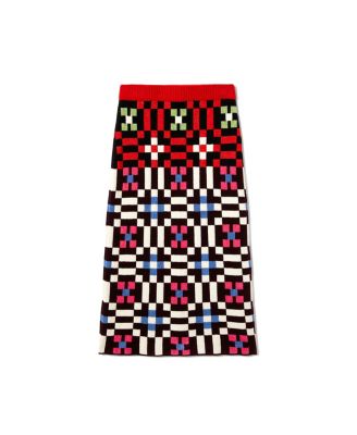 La Doublej Byte Skirt Multicolor