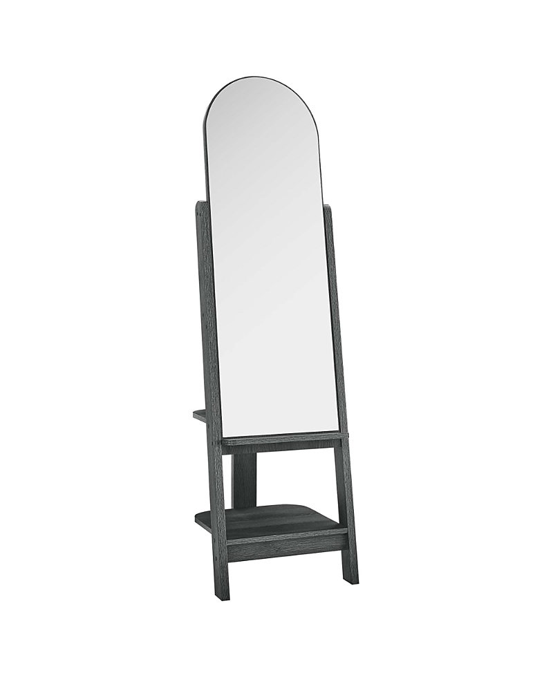 Modway Ascend Standing Mirror In Black