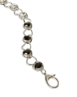 Namur Rhinestone Chunky Link Choker Necklace