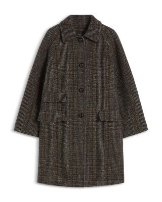 Weekend 2 Pitone Wool Blend Coat