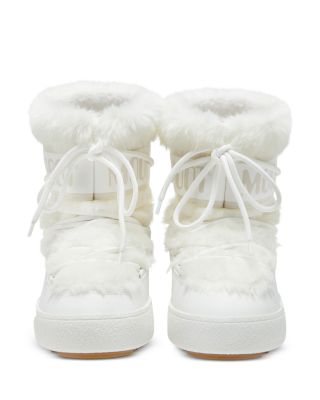 Unisex LTrack Faux Shearling Boots