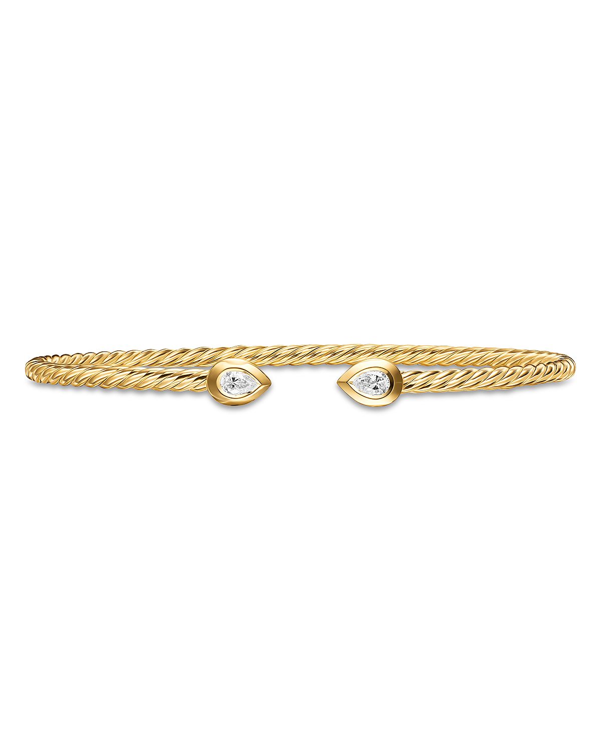 Modern Renaissance Pear Cablespira Bracelet
