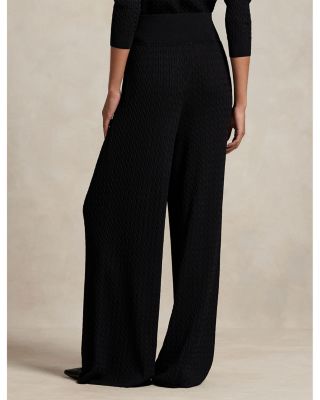 Mini Cable Wide Leg Pant