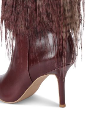 Women's Faux Fur Kensington Boots