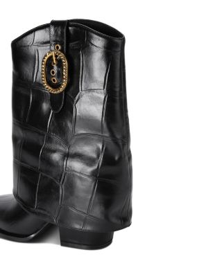 Women's Fold Over Ankle Boots