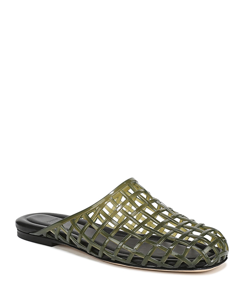 Vince Women's Barcelona Jelly Sandals In Green