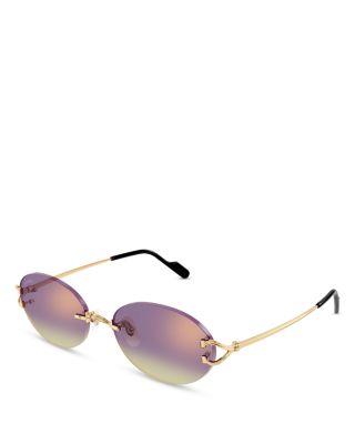 Oval Sunglasses, 55mm