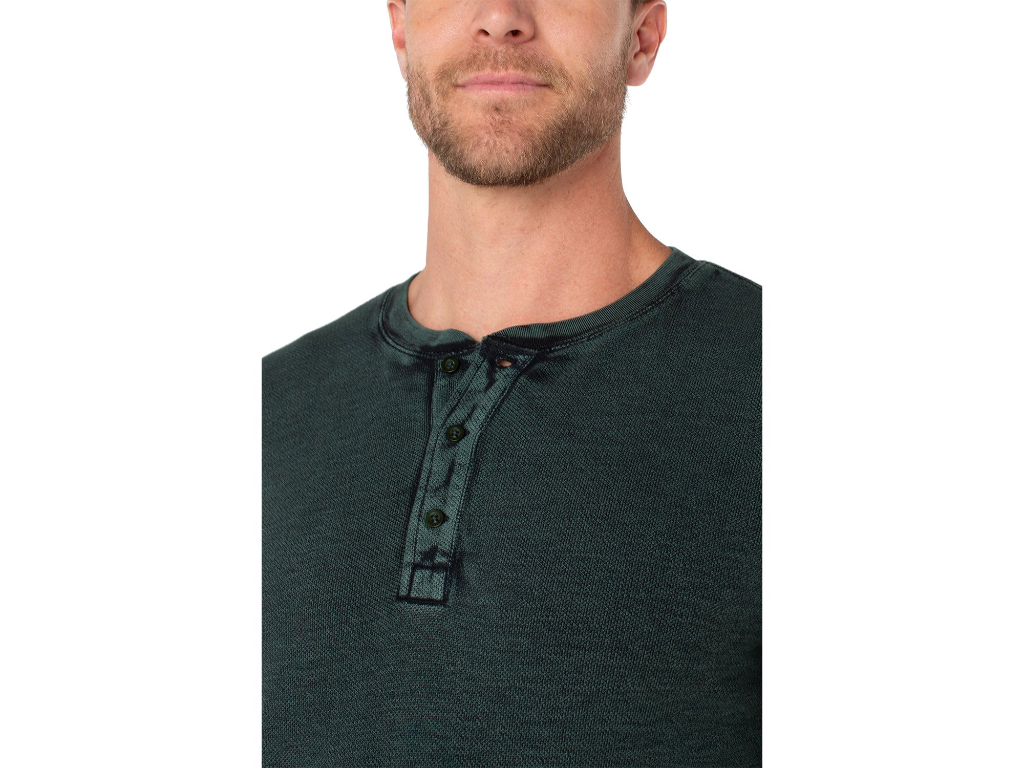 Long Sleeve Henley — Image 3