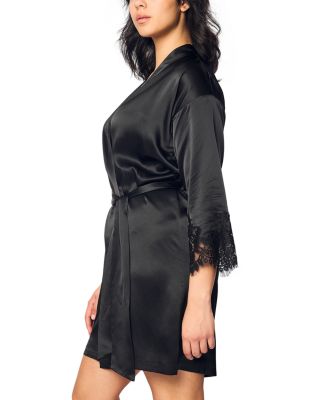 Mulberry Silk Lace Robe